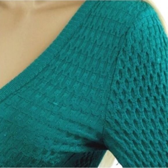 Vintage Missoni Bell Sleeve V-Neck Button Front Top - Picture 5 of 7